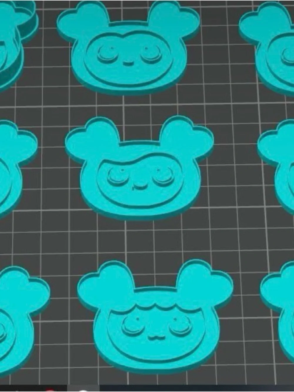 Twice lovely cookie cutter set